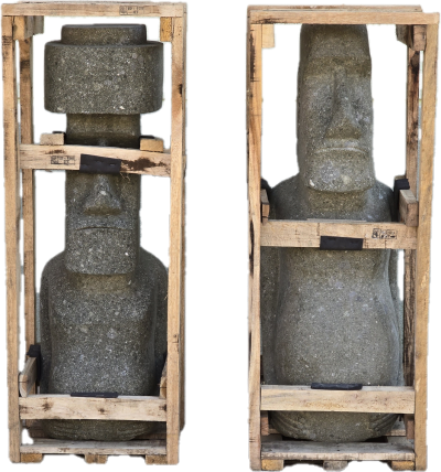 MOAI von Hand geschlagen